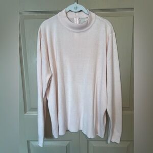 Carolyn Taylor Cozy Soft Pink Sweater
